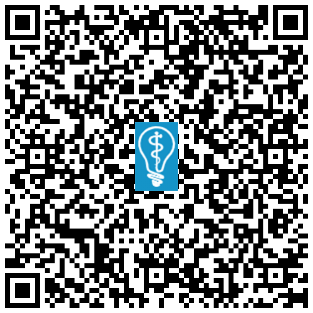 QR code image for Adjusting to New Dentures in New York, NY